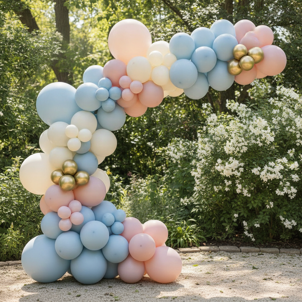 balloon arch - No Face and No Text